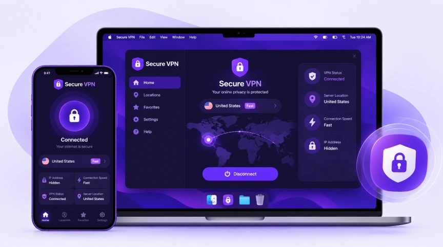VPN-Free app on iPhone and iPad
